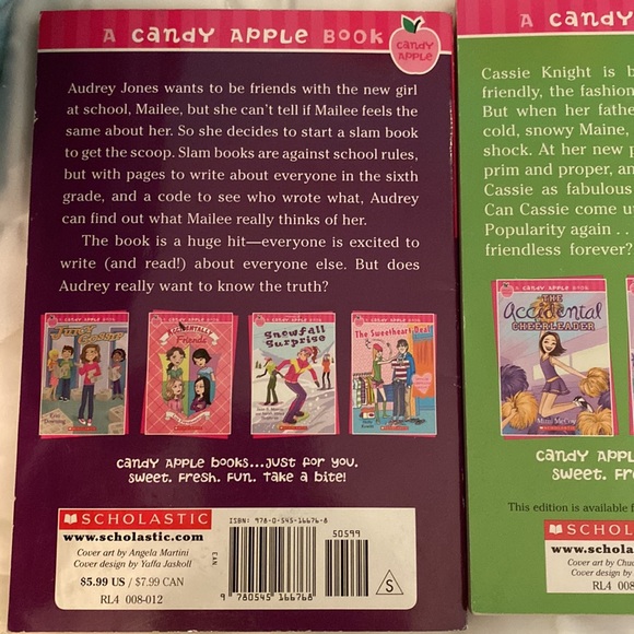 4 Candy Apple books for ages 11+ - Picture 2 of 5